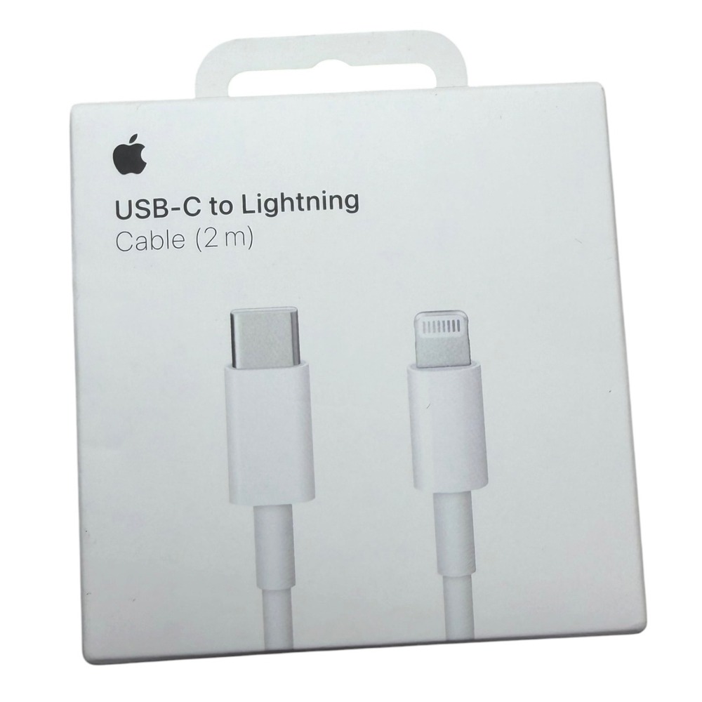 Apple USB-C to Lightning Cable 2m White MQGH2AM/A Genuine New
